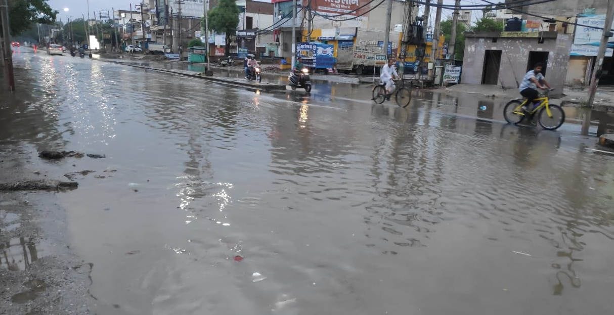 12.7 mm of rain brought down the cold, temperature reached 35 degrees