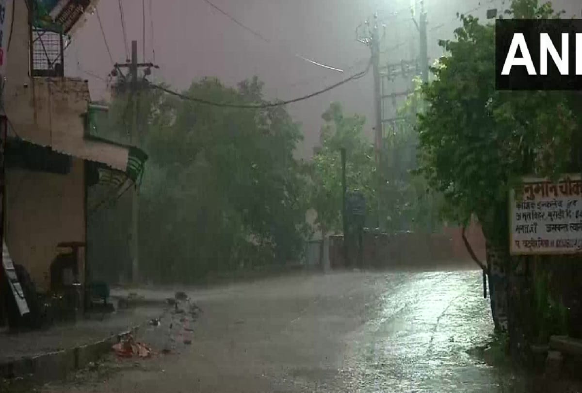 Rain in many places in Delhi, strong winds in NCR