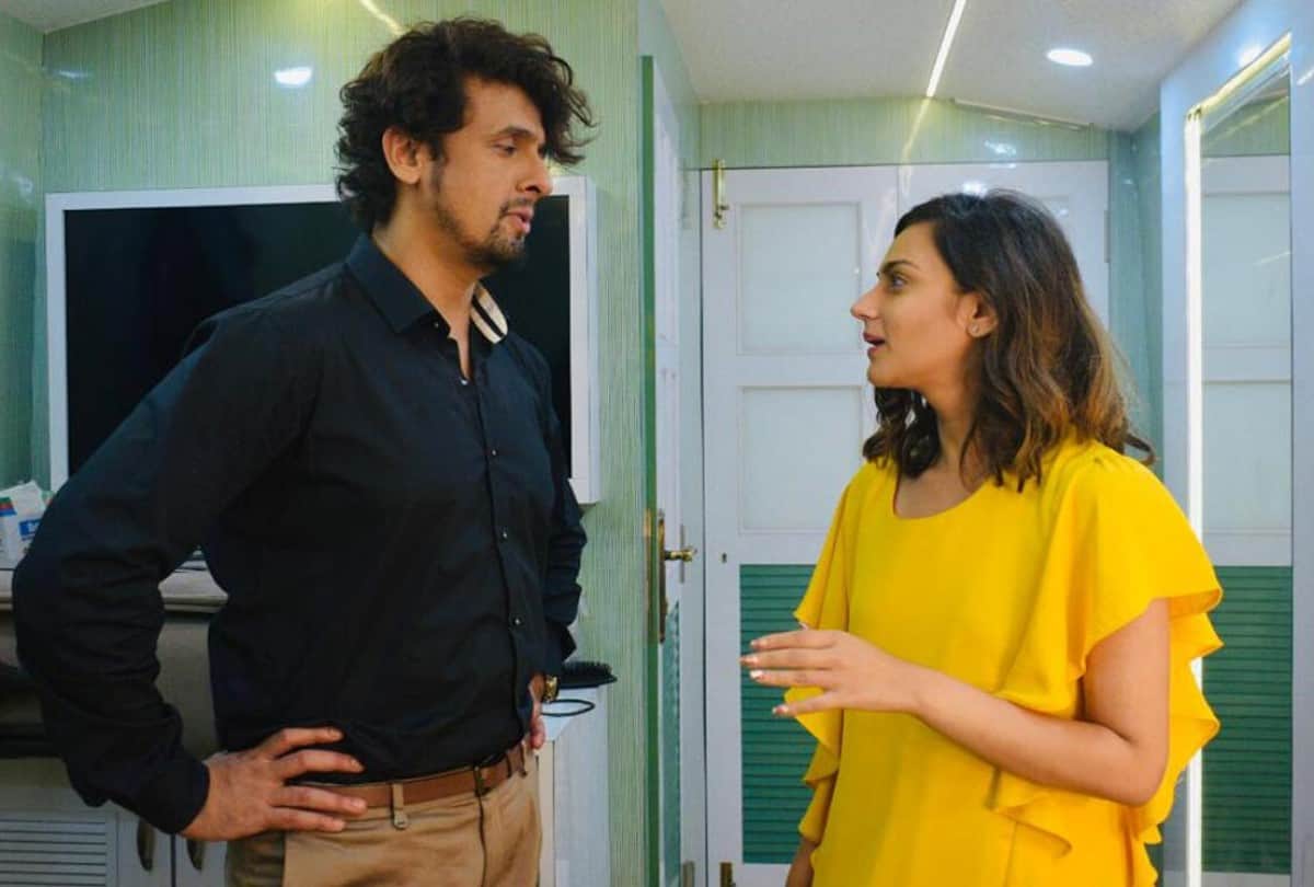 sonu nigam and shweta rohira worked on a short film spotless