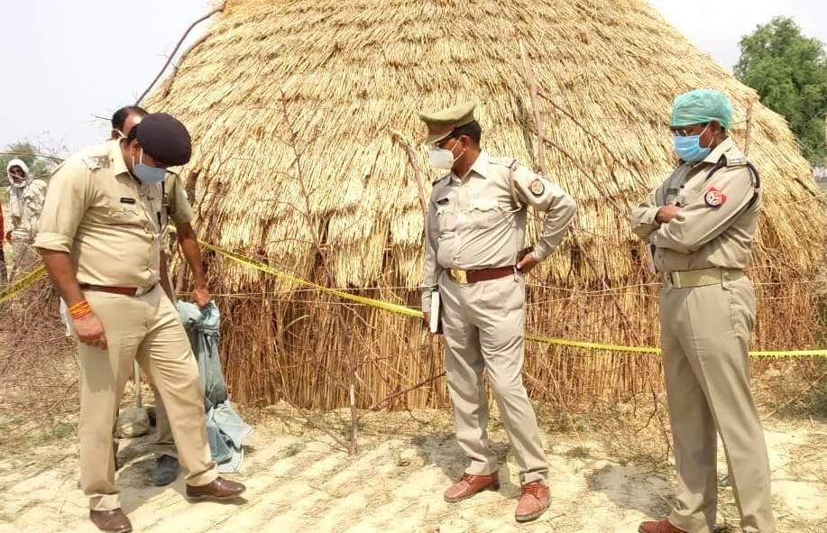 crime, dead body, murder, police, mathura