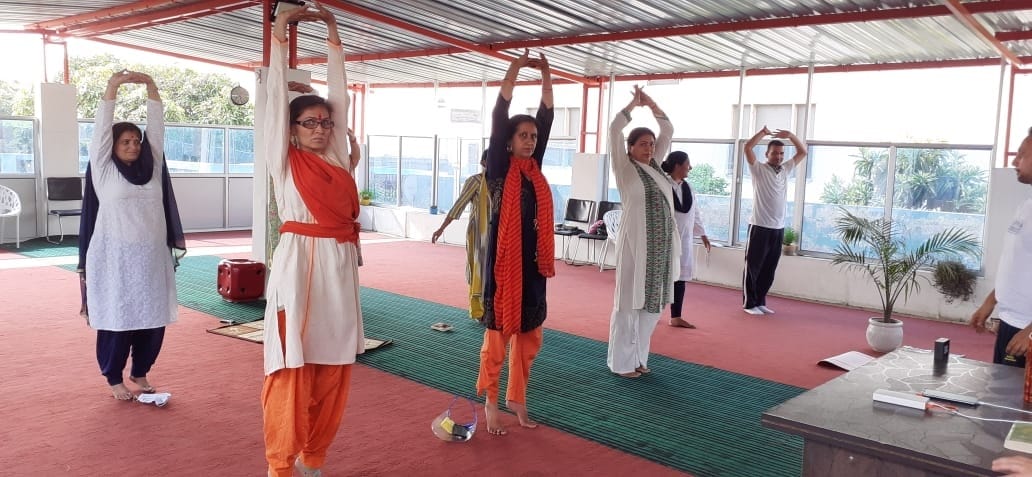 50 km cycle rally held on Yoga Day