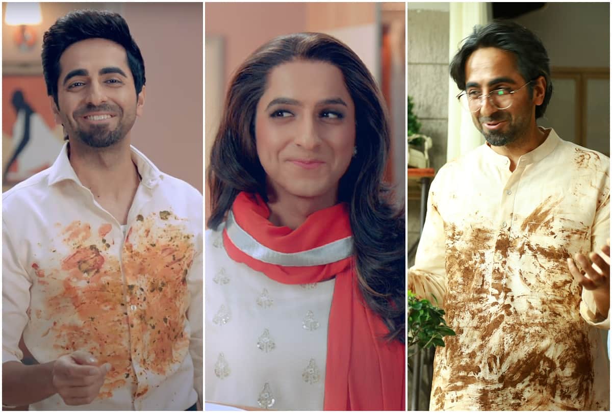 Ayushmann Khurrana Played Triple Role For an Advertisement After Dilip Kumar Amitabh Bachchan and Rajnikant