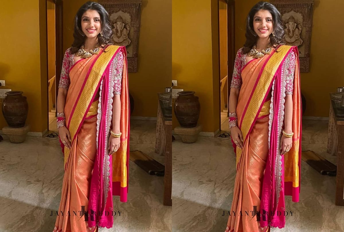 rana daggubati fiance miheeka bajaj look stunning in pre wedding bridal ceremony