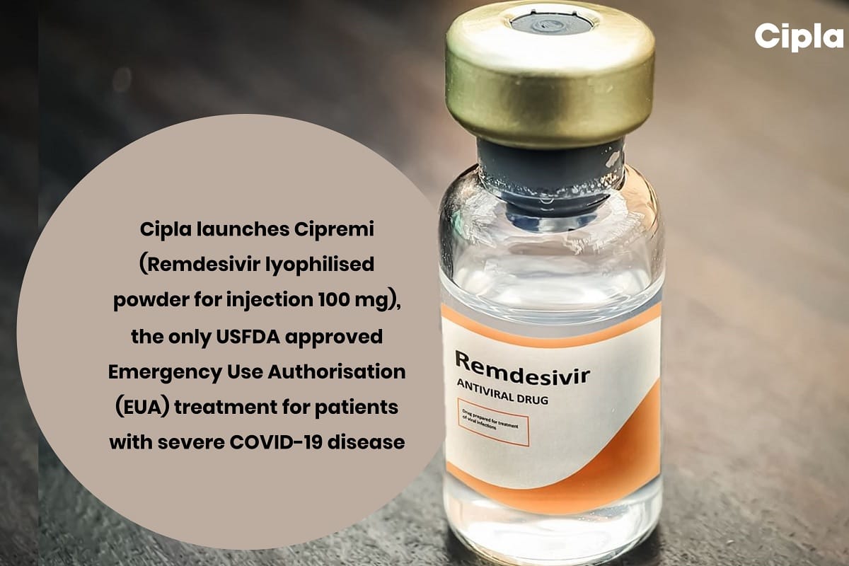 Antivirul drug by Cipla Cipremi will be used in treatment of Coronavirus patients