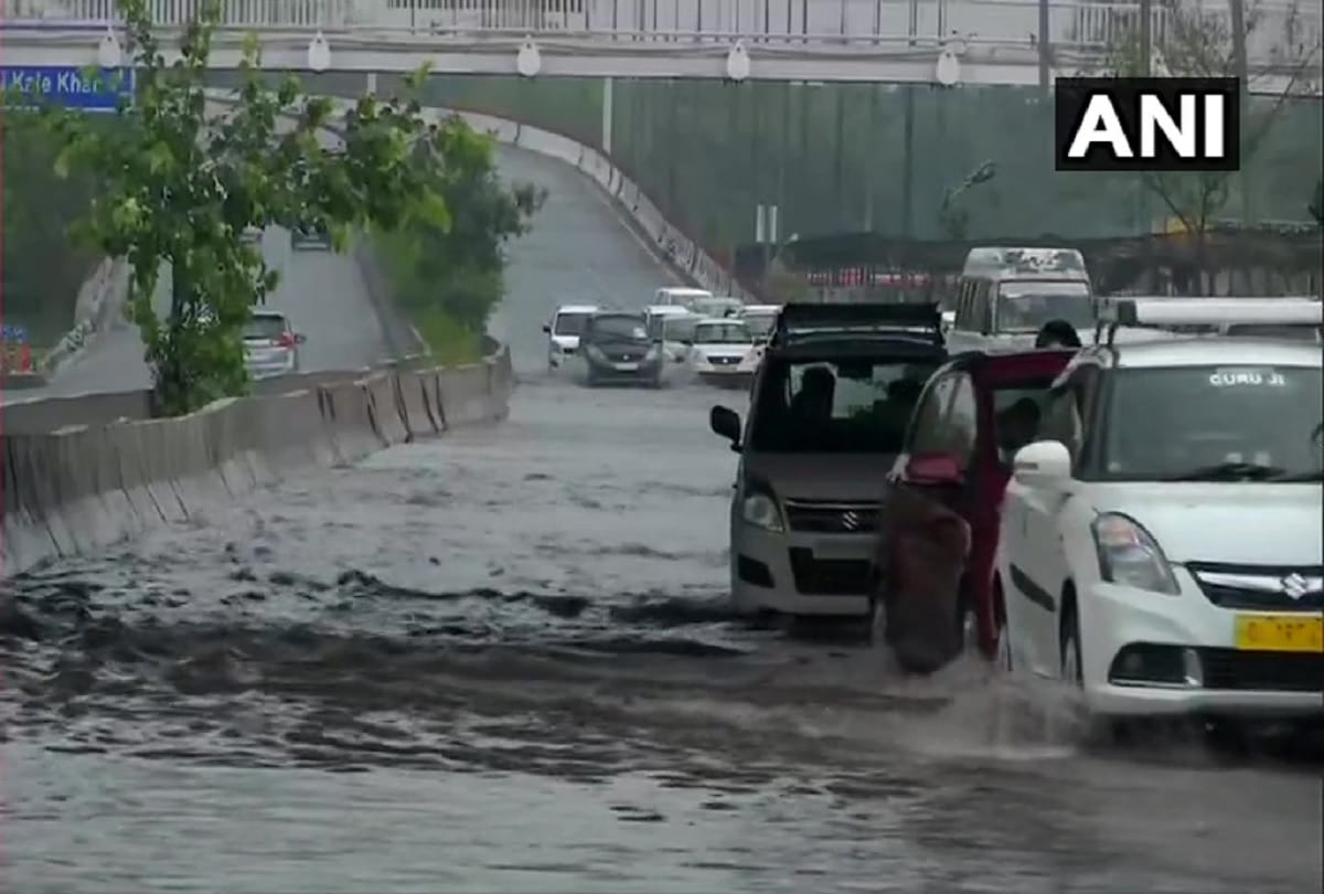Heavy water logging in Delhi after rain lashes parts of national capital see pictures