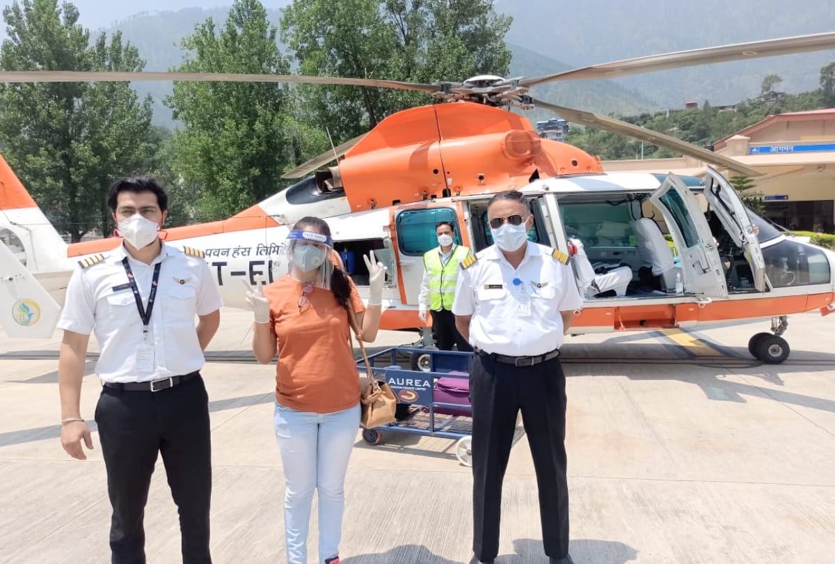 Heli taxi service started in Himachal pradesh today