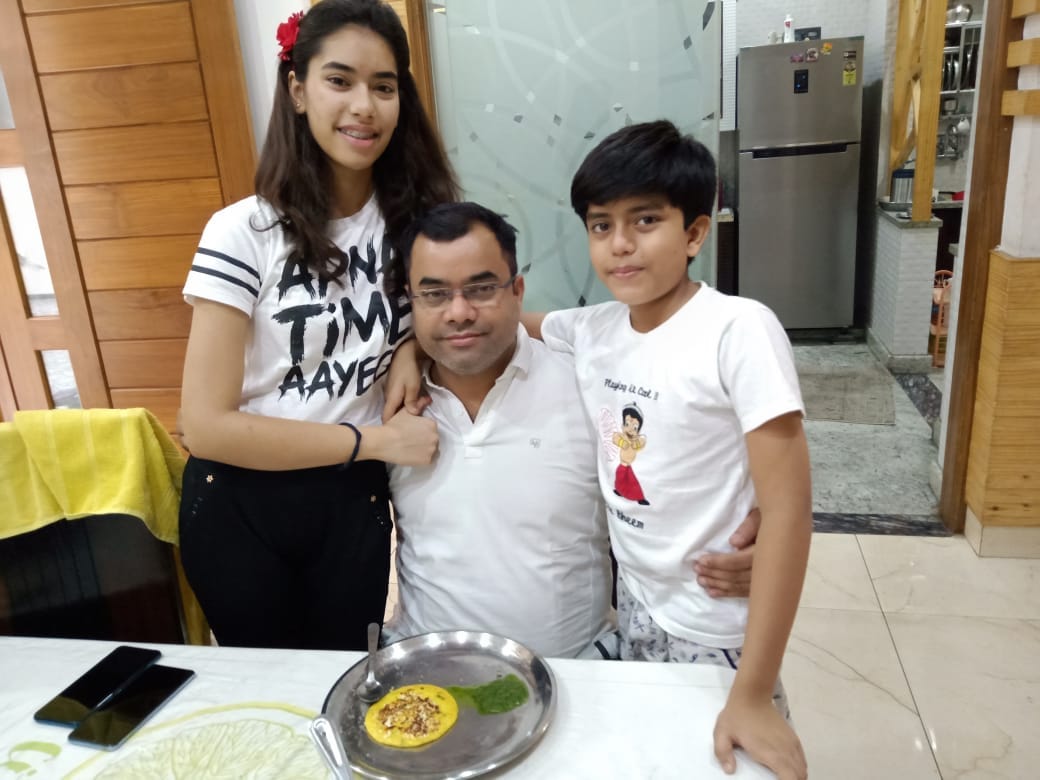Daughters made favorite dish, sons wished by greeting