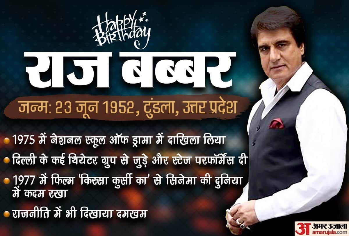raj babbar birthday special here know about facts