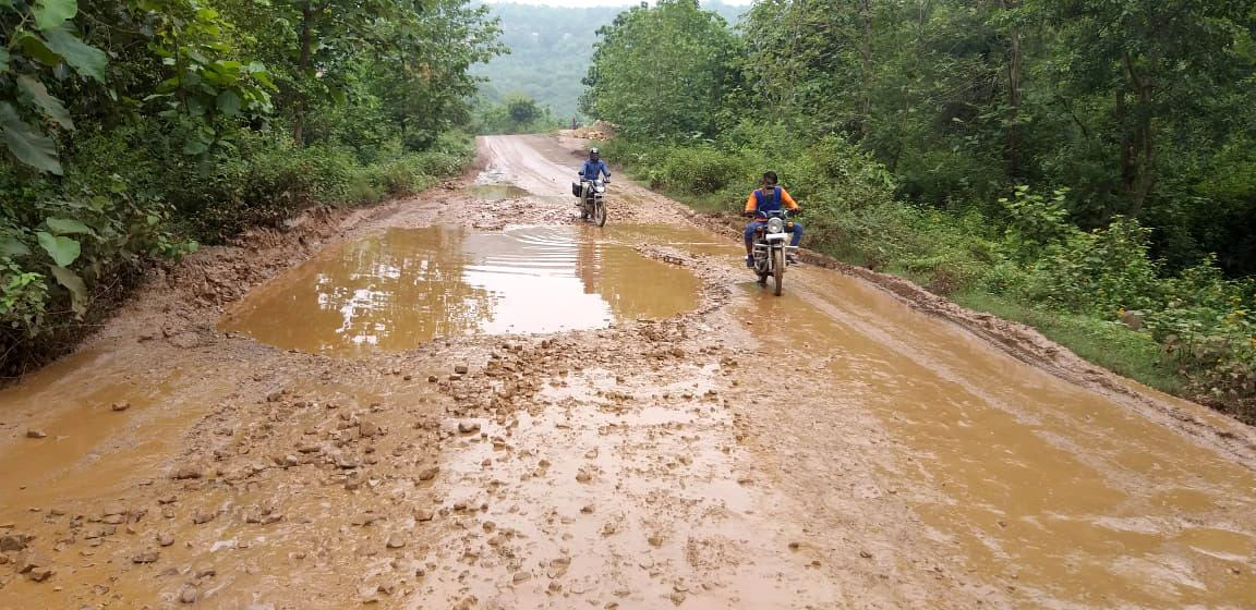 bundli sena protest for road