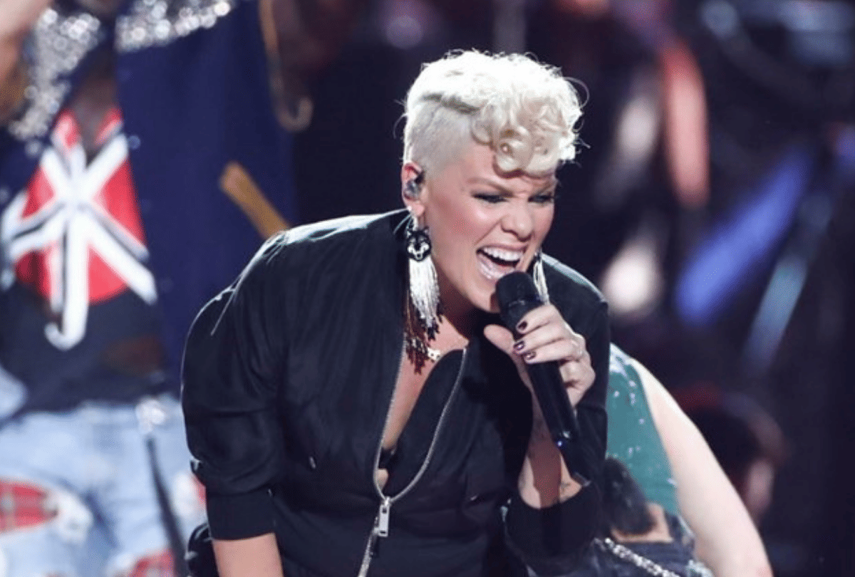 Singer Pink says she suffered a panic attack when her son was battling the novel coronavirus