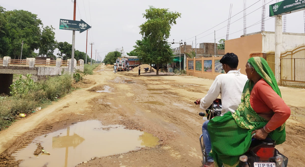 rain, relief from summer, water in road