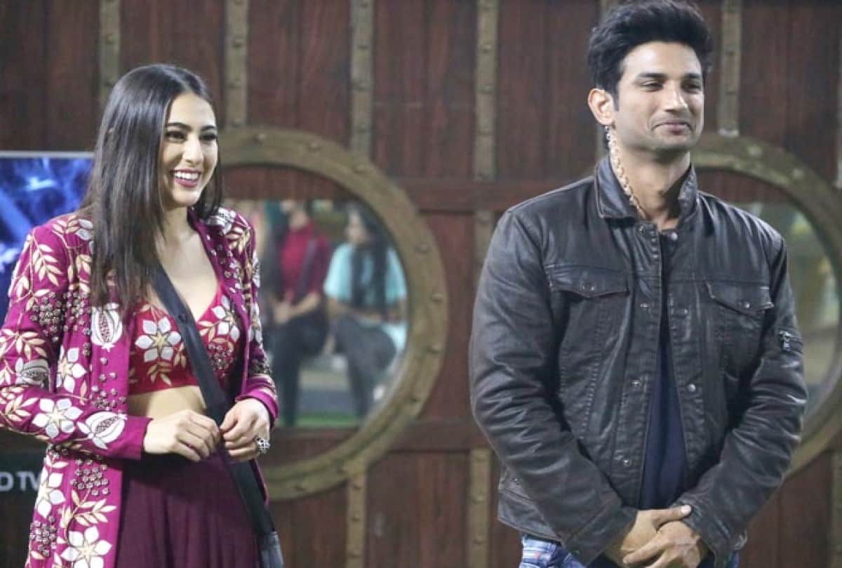 sushant singh rajput death when actor with sara ali khan on salman khan show bigg boss