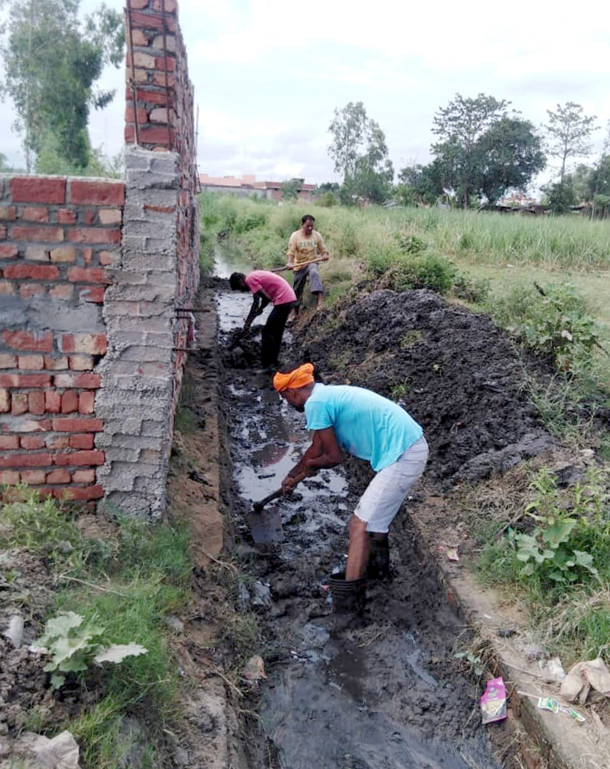 Cleaning of drains will be completed by the end of June
