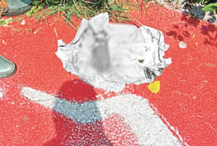 A Woman Feet Found on Road at Chandigarh