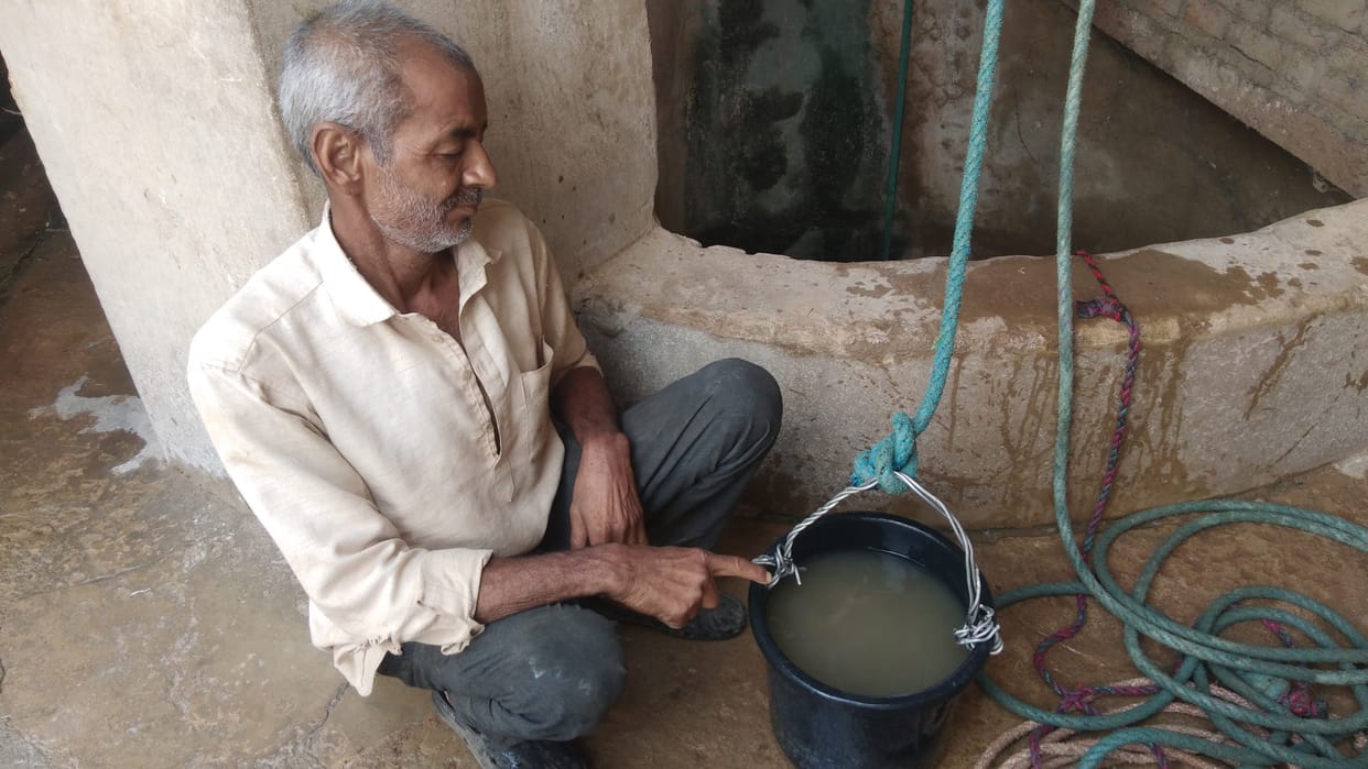 Villagers of Dakor shouted for water