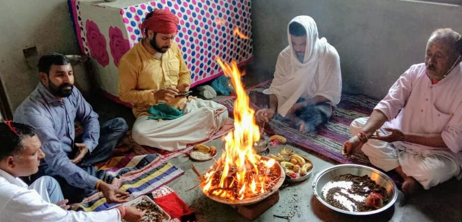gave tribute our martyr by in yagya