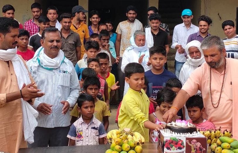 Celebrated the birthday of Union Minister of State Balian