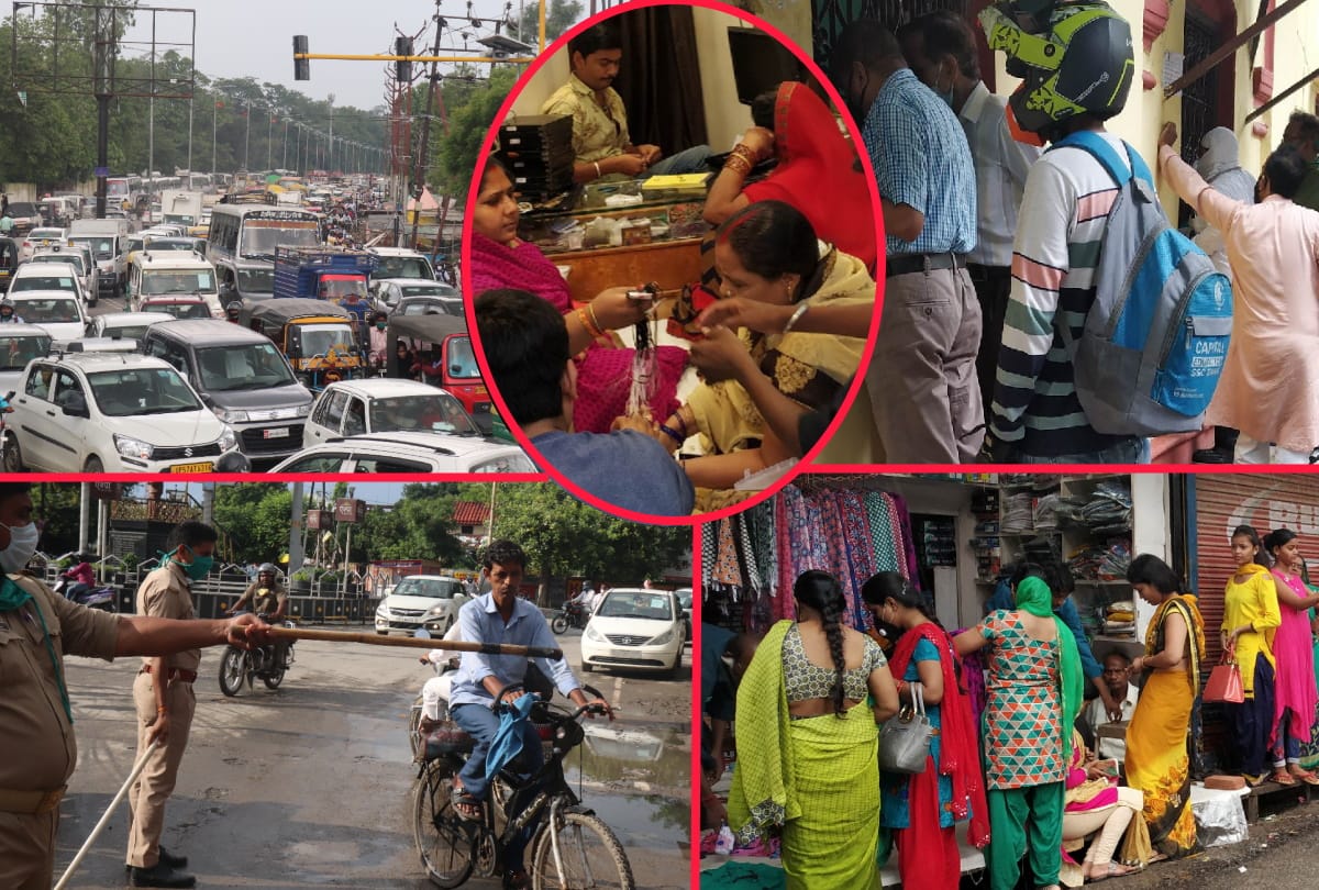 Social distancing break people during Coronavirus in gorakhpur