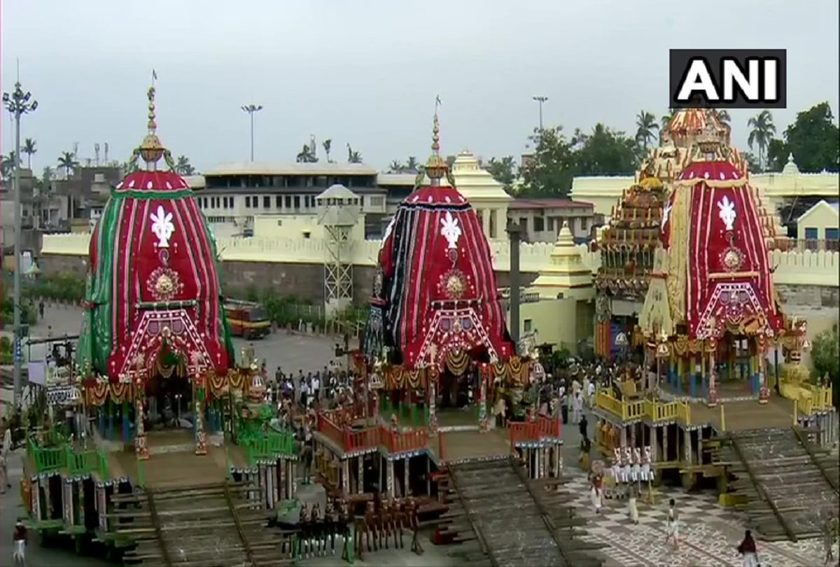 Odisha : Jagannath Rath Yatra to be held in Puri without devotees for second year in row, says official