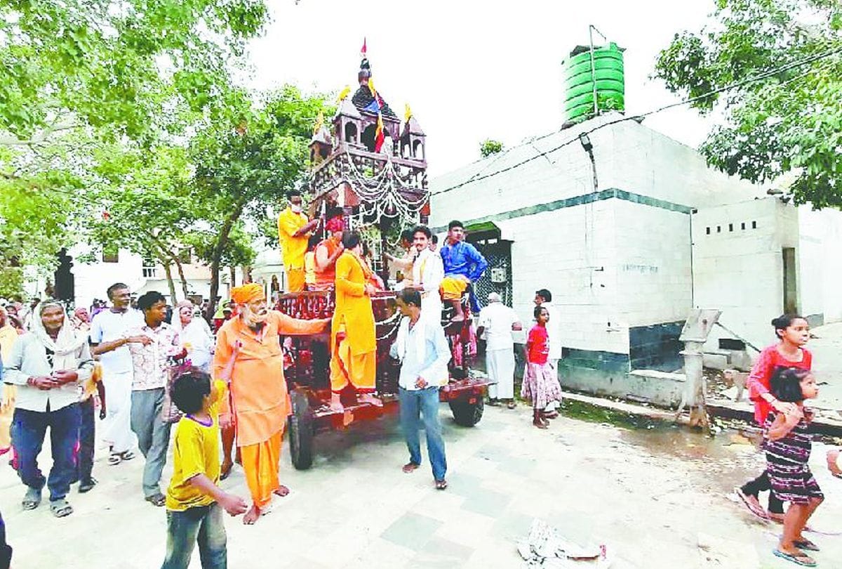 Jagannath Rath Yatra Held In Shri Krishna Janmasthan Temple Mathura