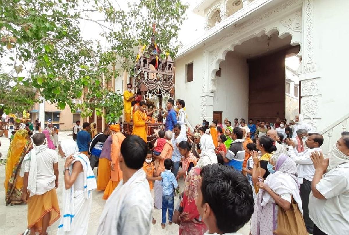 Jagannath Rath Yatra Held In Shri Krishna Janmasthan Temple Mathura