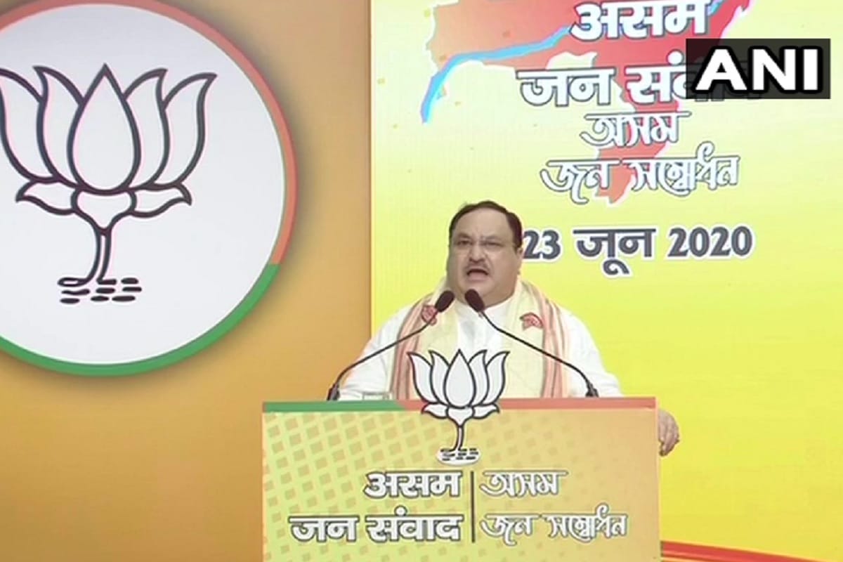 BJP President JP Nadda talked about performance of central government in fight against Coronavirus