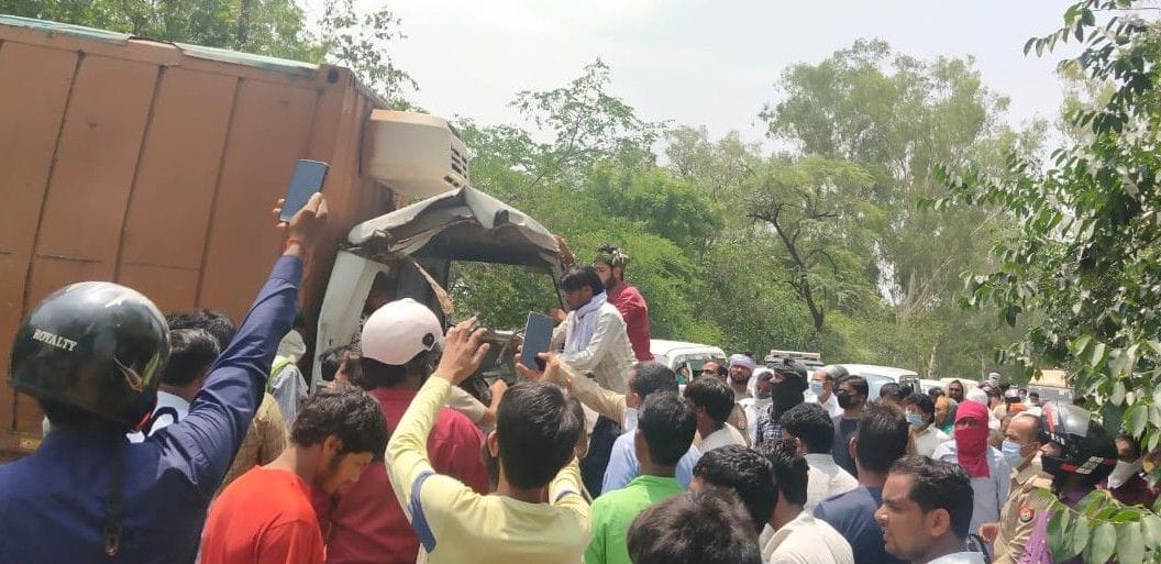 man died in road accident