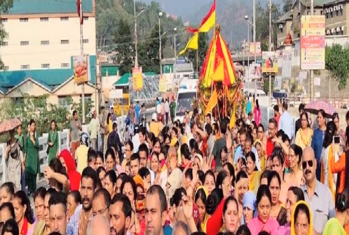Tradition broken by Corona, Lord Jagannath's Rath Yatra did not come out in Mandi