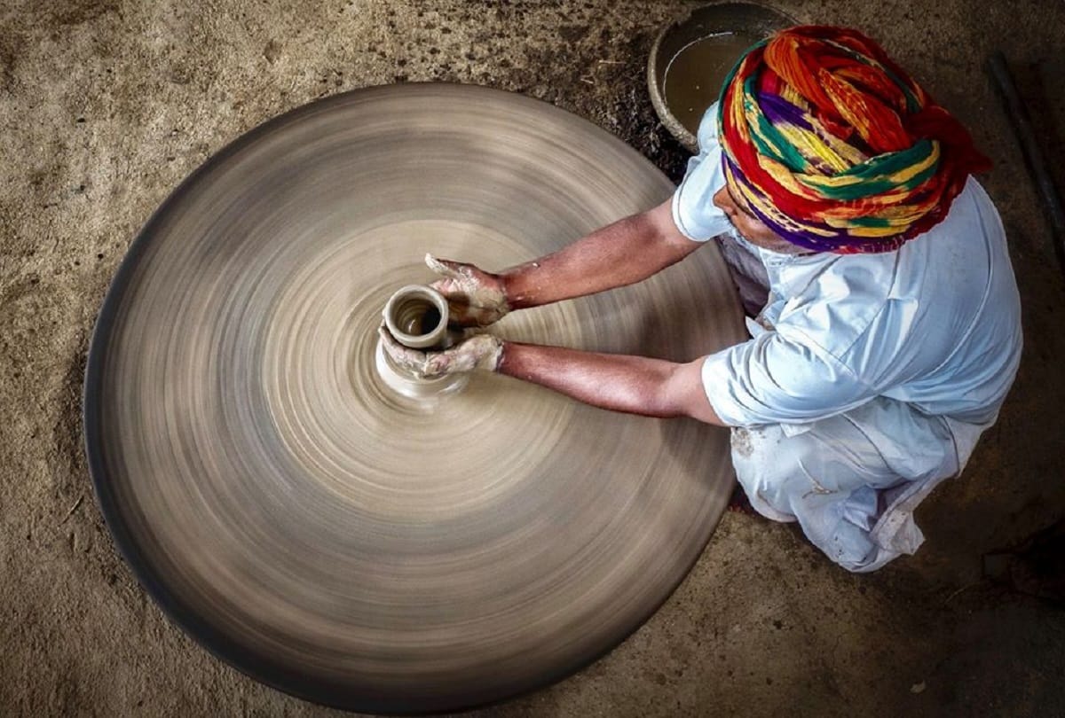 now the sound of potters chalk will echo in place of nuclear test in Pokhran