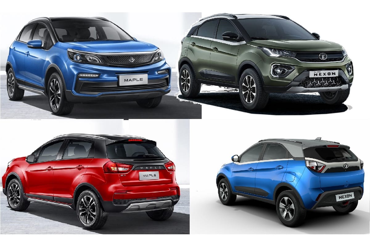 China copycat cars: China make imitation of Tata Nexon 2020 SUV Called the Mable 30x EV