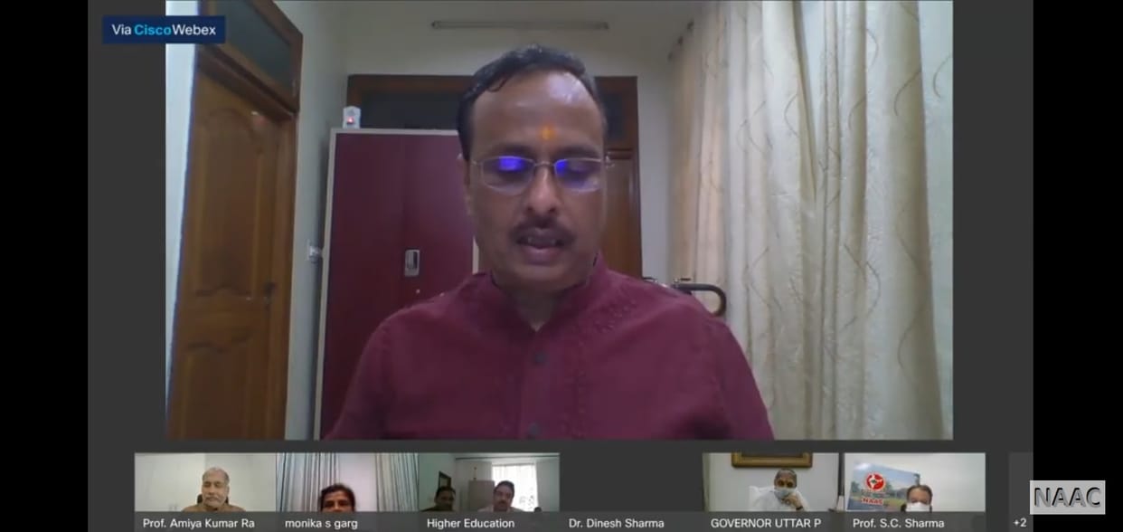 Online workshop on quality subject in higher education