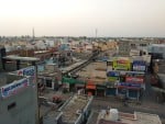 झज्जर शहर का दर्शय।