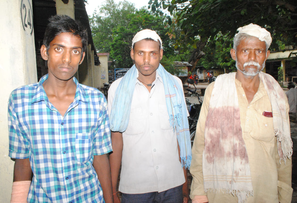 father boy beaten by chitrakoot