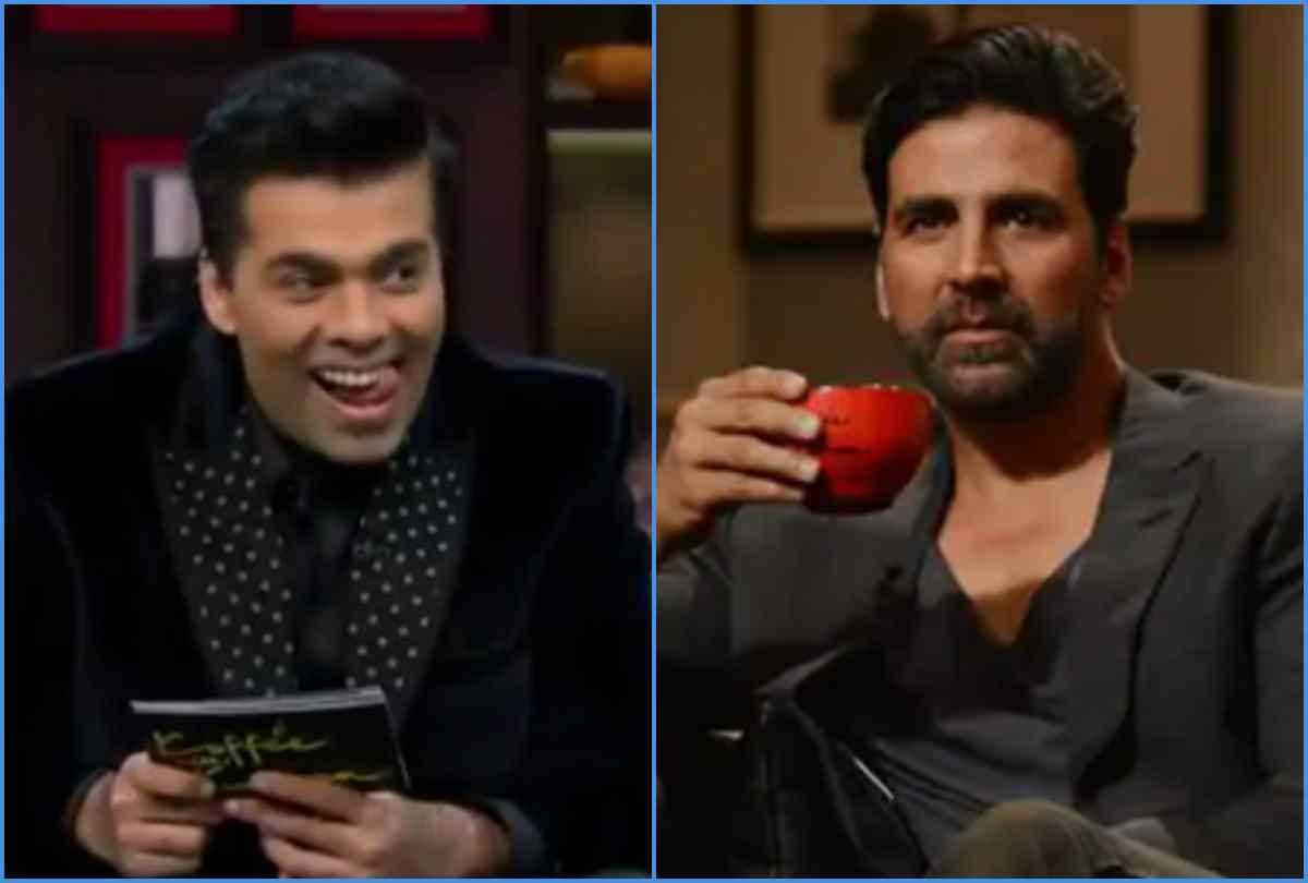Akshay Kumar dodge Karan Johar question for not having Aishwarya Rai in list koffee with karan
