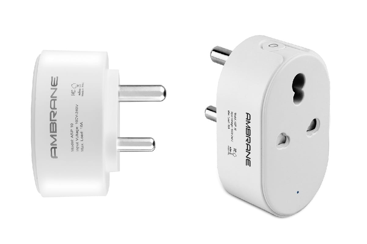 Ambrane unveils energy saving Smart Plugs ASP-10 and ASP-16 with Voice Assistance support at Rs 899 and Rs 1199