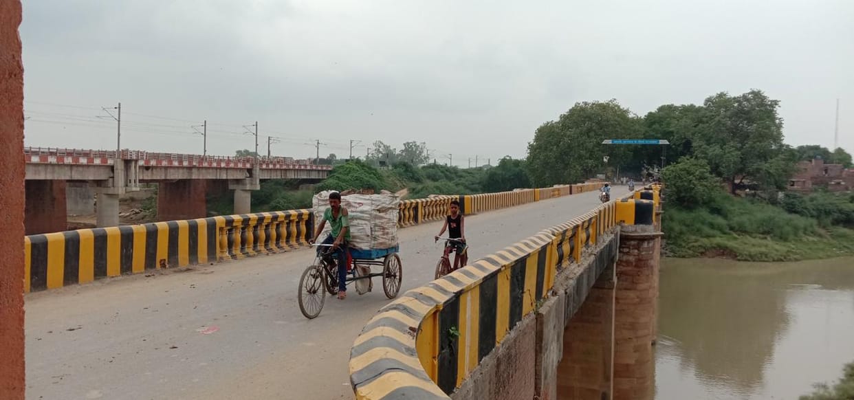 Old bridge opened for heavy vehicle