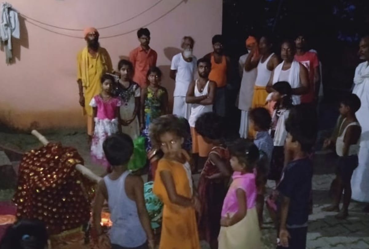 Bhagwan Shaligram originates palanquin Like Jagannath Puri in kushinagar