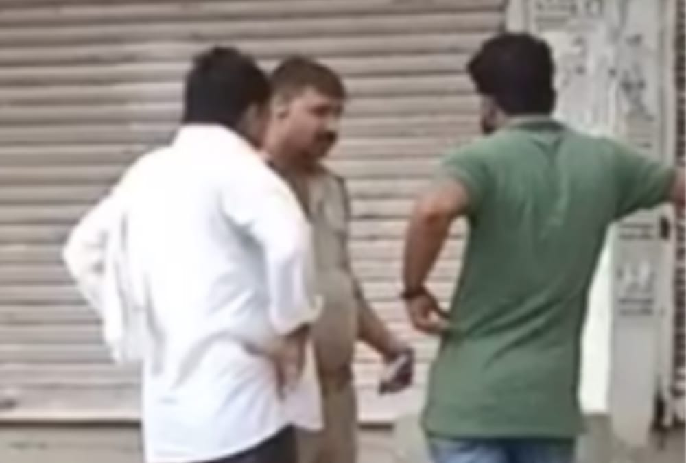 PRB 112 driver video viral while taking bribe.