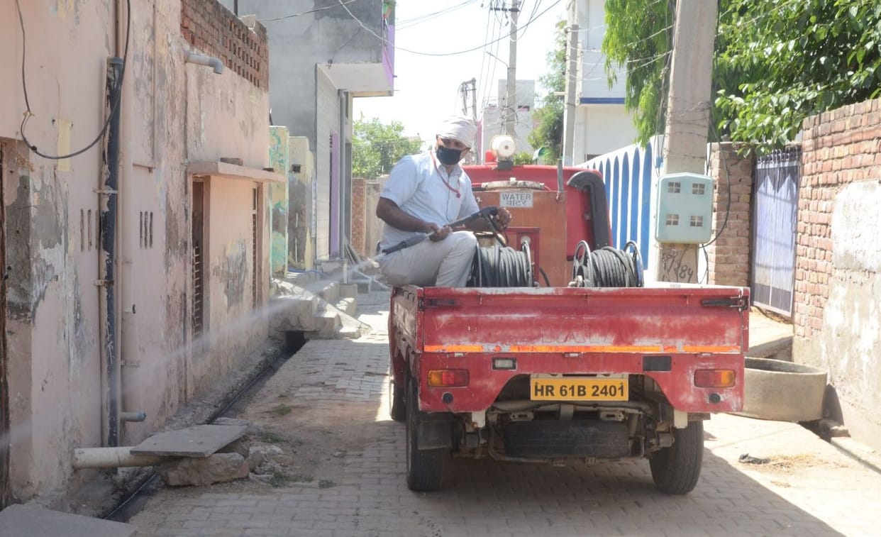 corona active case,charkhi dadri news