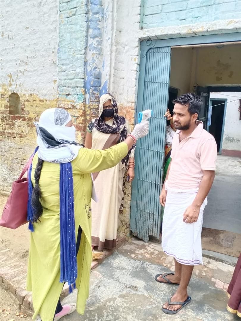 Sasni: Youth of Dwarkapur turns out to be Corona positive