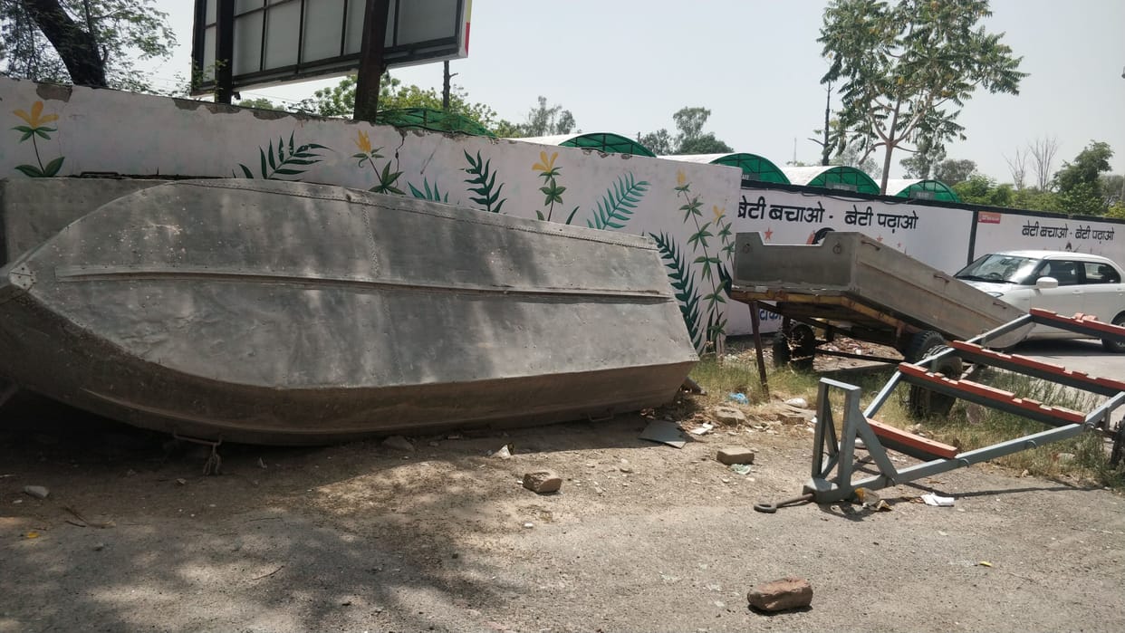 three boat send to chandigarh for repairing