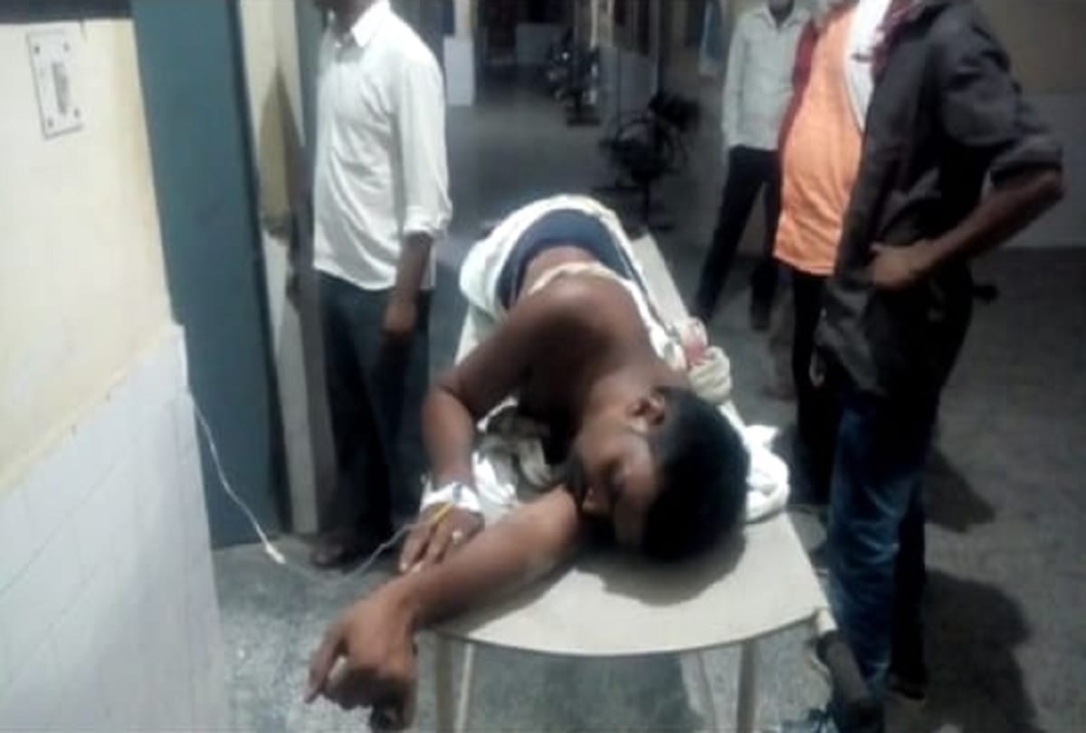 Priest injured during harsh firing in tilak program in Kannauj