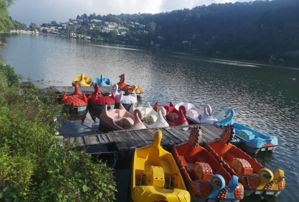 Nainital Naini Lake and bhimtal lake Water Level High after five years in june Month