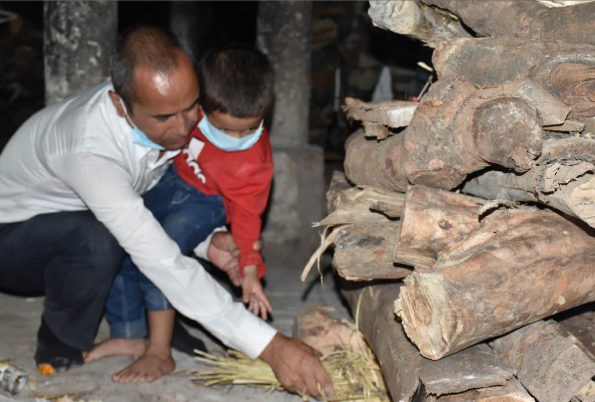 Martyr Deepak Karki wife said that son will be sent to army in Gorakhpur