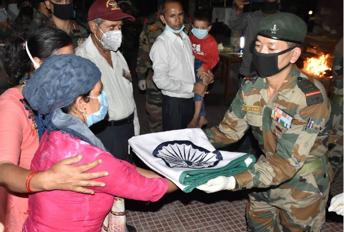 Martyr Deepak Karki wife said that son will be sent to army in Gorakhpur