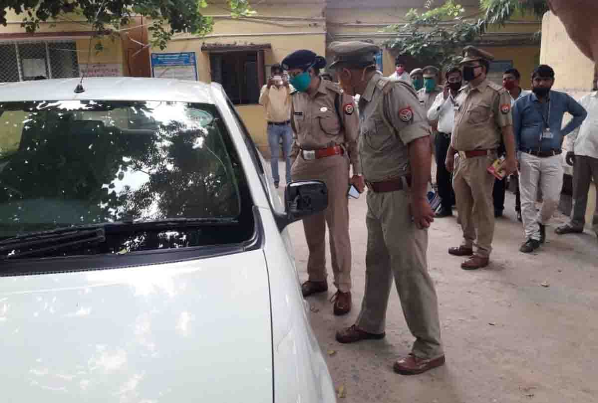 UP: attack on judge's car in auraiya