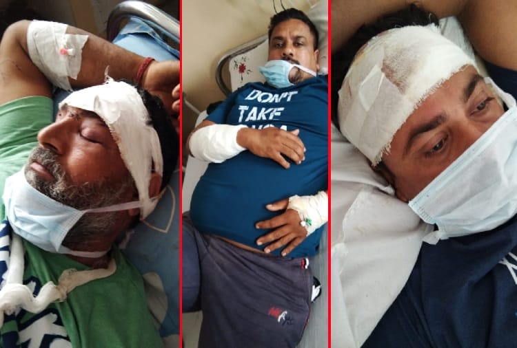 Four person of a family  injured in land dispute clash
