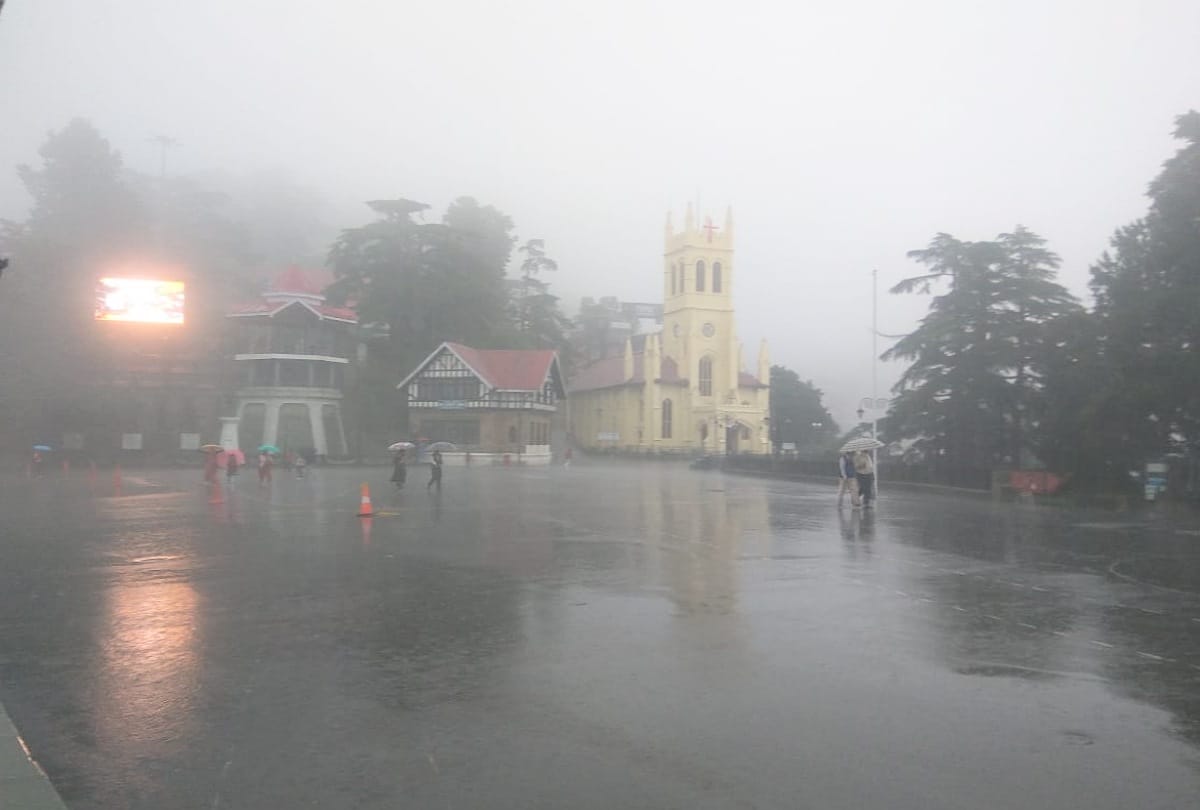 weather forecast:Two days of heavy rain warning in Himachal, weather will be bad till September 4
