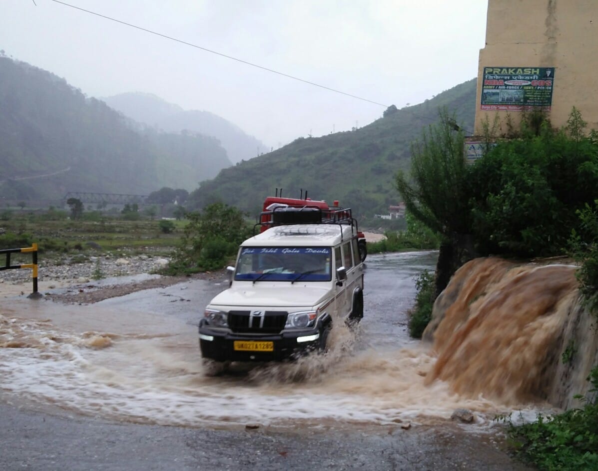 monsoon 2020 : rainfall in uttarakhand, river over flow, rain water enter in house, photos