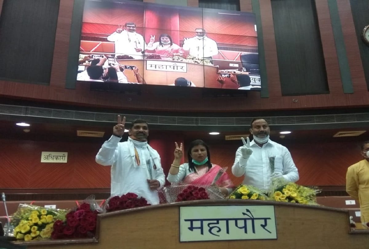 MCD election 2020 SDMC NDMC EDMC new mayors elected without any opposition